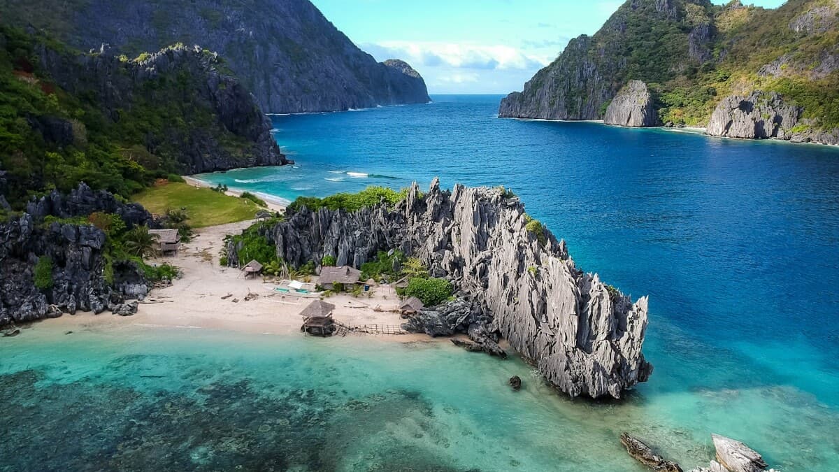 Entalula Beach and the limestone islands of El Nido's Bacuit Bay in the Philippines, named the world's best beach for 2026